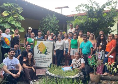 Oficina de Economia Criativa e Projetos Culturais: fazedores de cultura e comunidades tradicionais e indígenas”